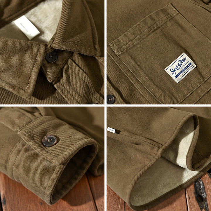 Solan™ – Fleece Cargo Overshirt