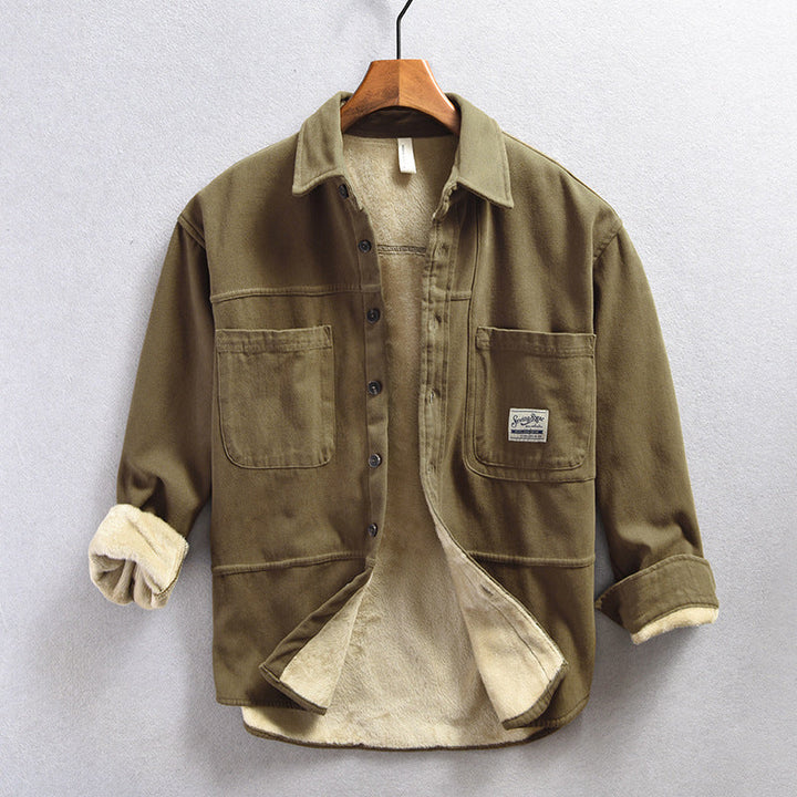 Solan™ – Fleece Cargo Overshirt