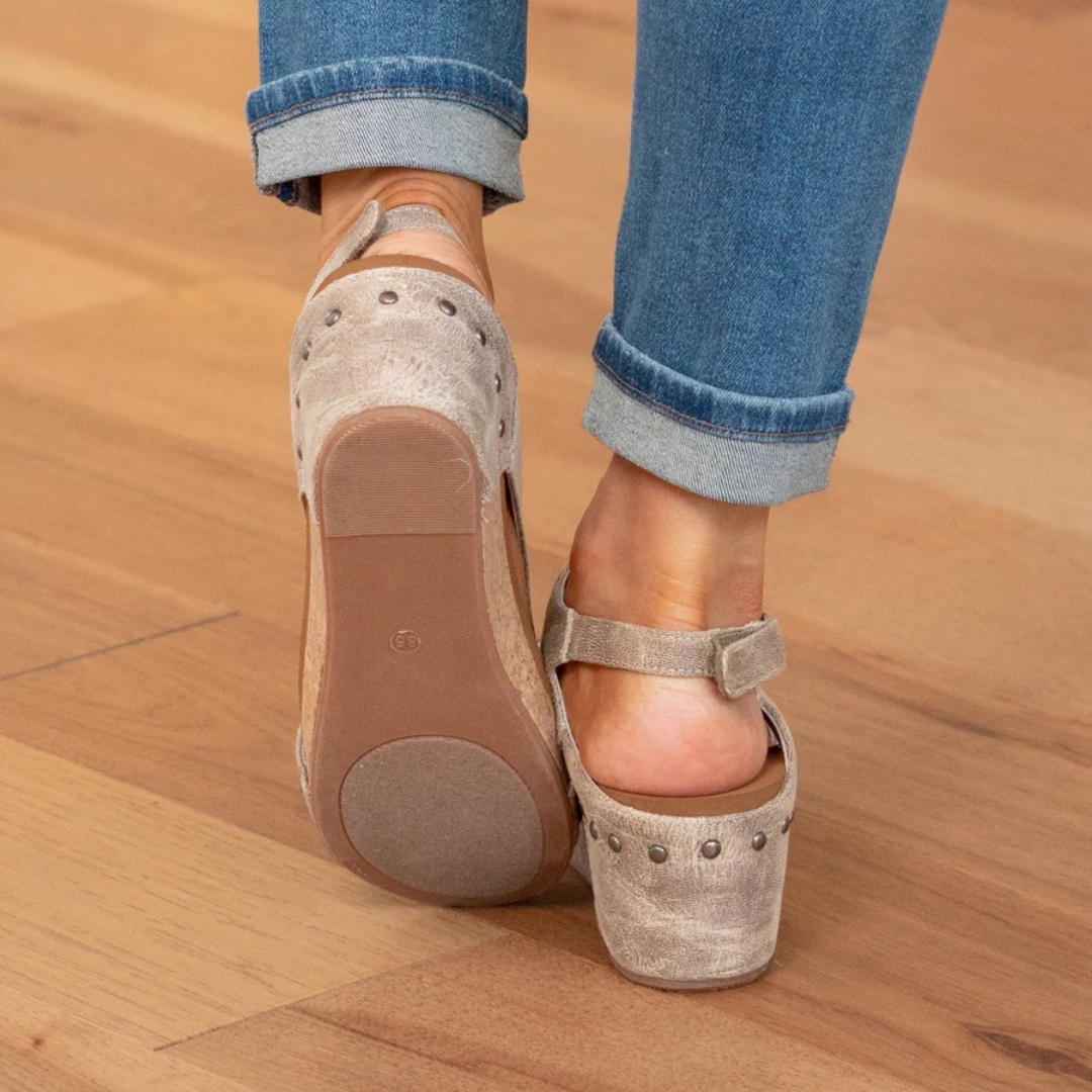 Westrows™ | Suede Wedge Sandals
