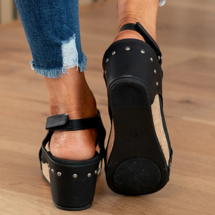 Westrows™ | Suede Wedge Sandals