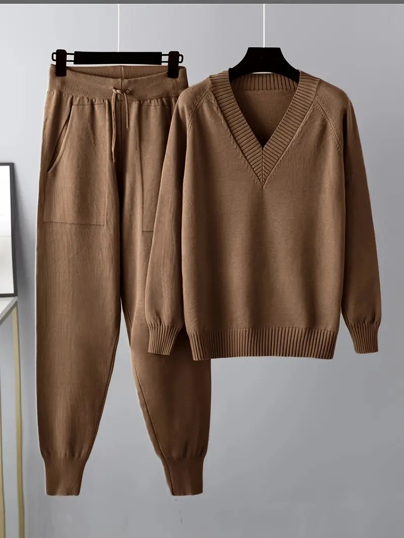 Relaxed Knit Lounge Set