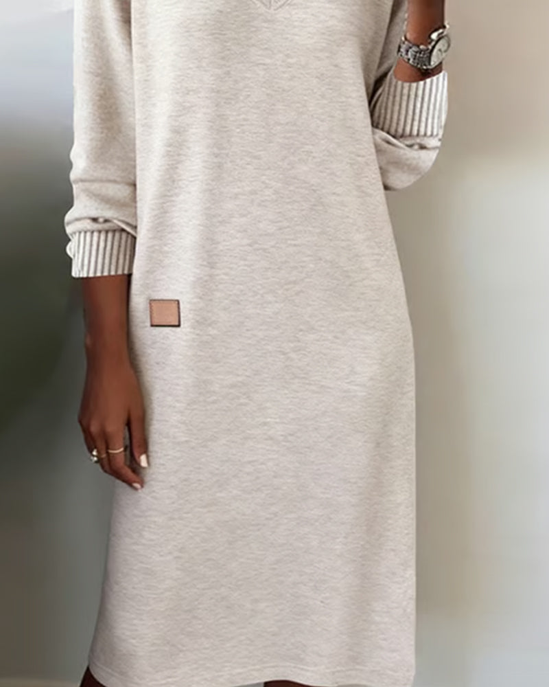 Lunara™ | Cozy Minimalist Knit Dress