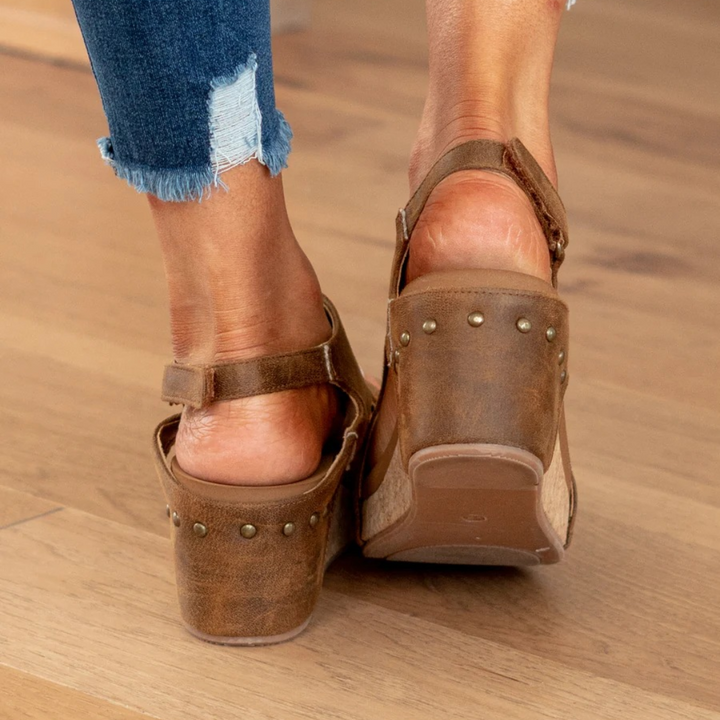 Westrows™ | Suede Wedge Sandals