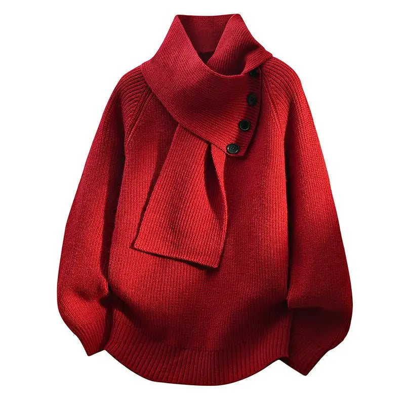 Marilee | Cozy Scarf-Neck Sweater