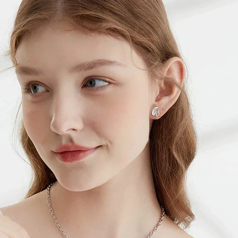 Ayla™ – Cat Embrace Icon Earrings