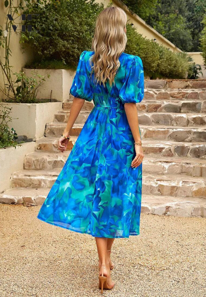 Westrows™ | Elegant Floral Dress