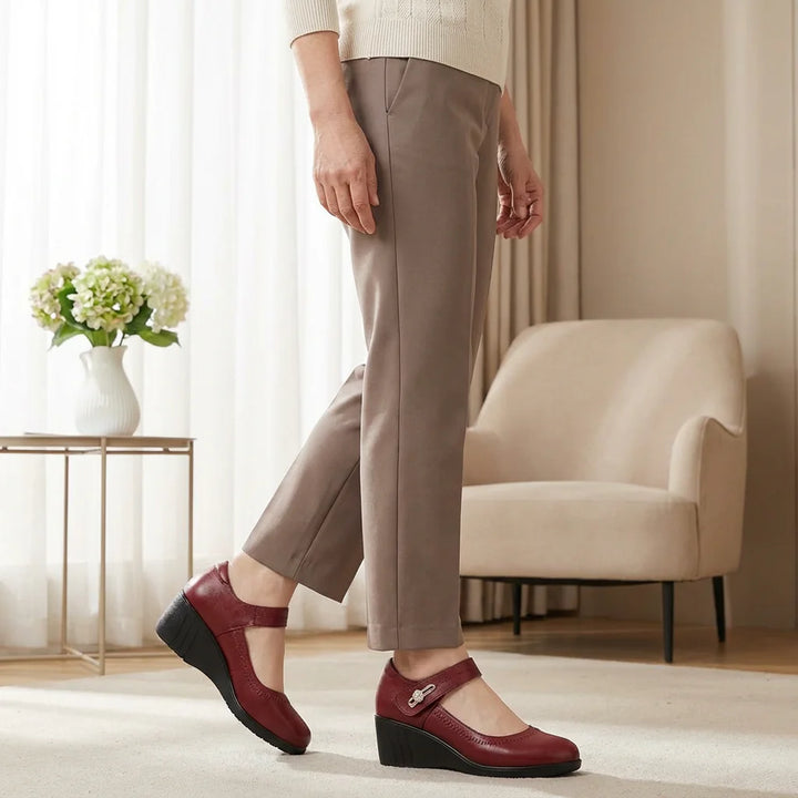 Camila | Comfort Leather Support Shoes