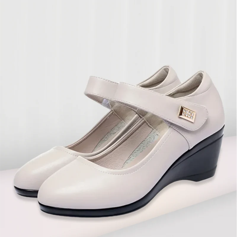 Nadine Comfort Leather Support Shoes