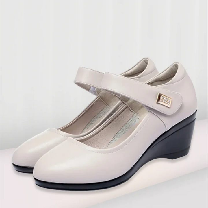 Nadine Comfort Leather Support Shoes