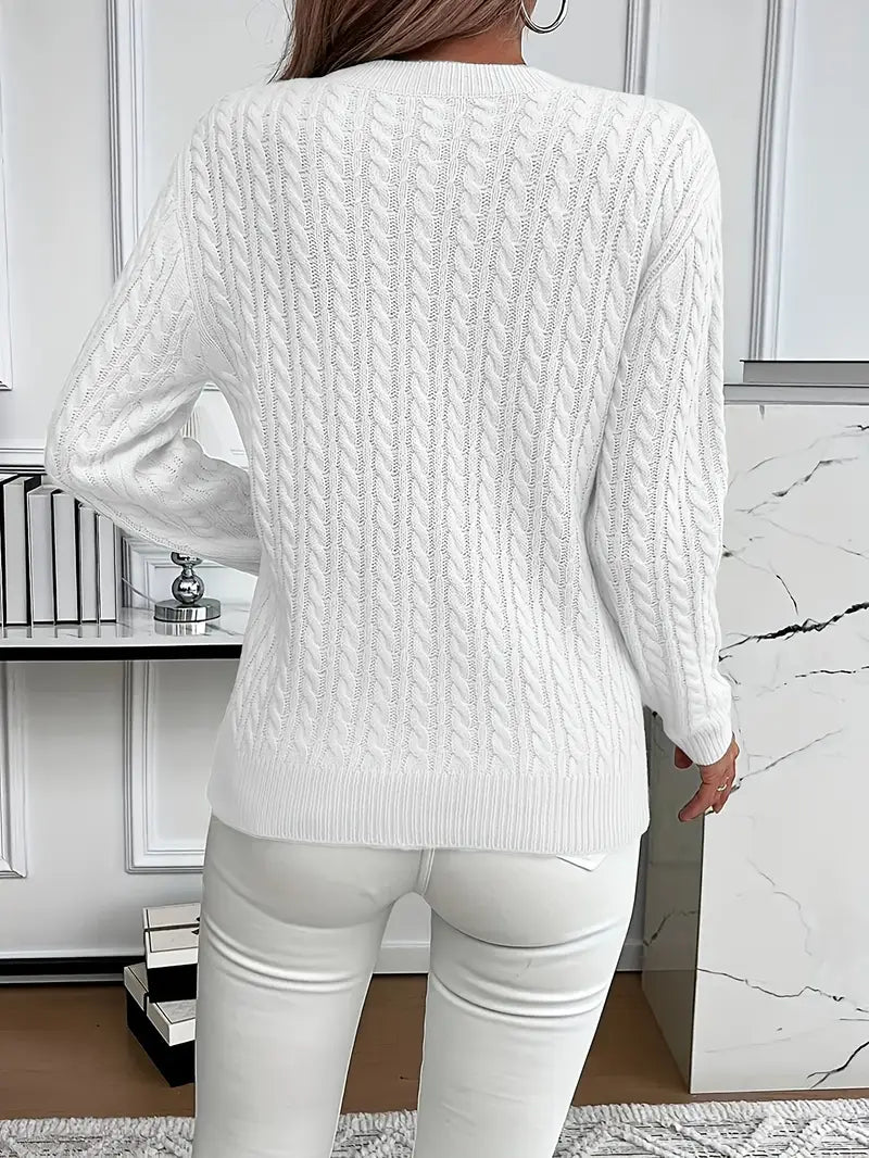 Lena | Cable Knit Sweater