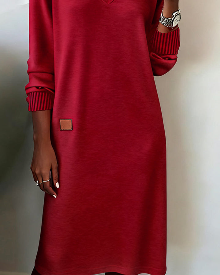 Lunara™ | Cozy Minimalist Knit Dress