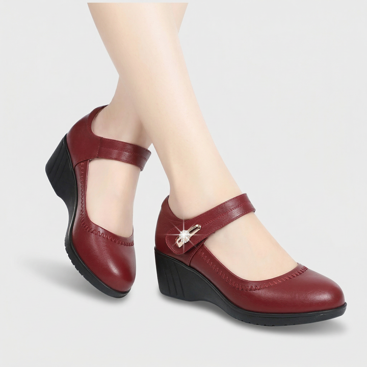 Nadine Comfort Leather Support Shoes