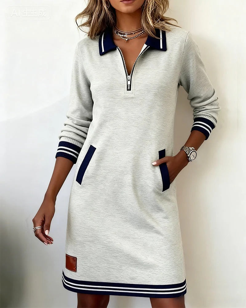 Marisol™ | Everyday Cotton Zip Dress