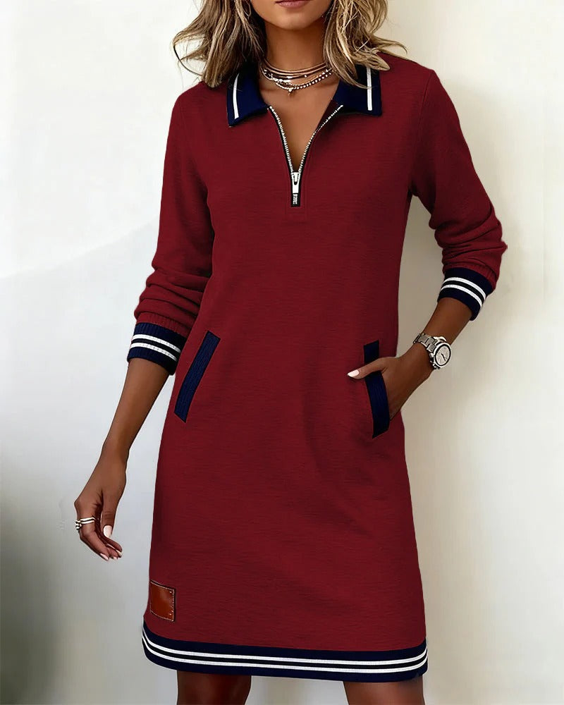 Marisol™ | Everyday Cotton Zip Dress